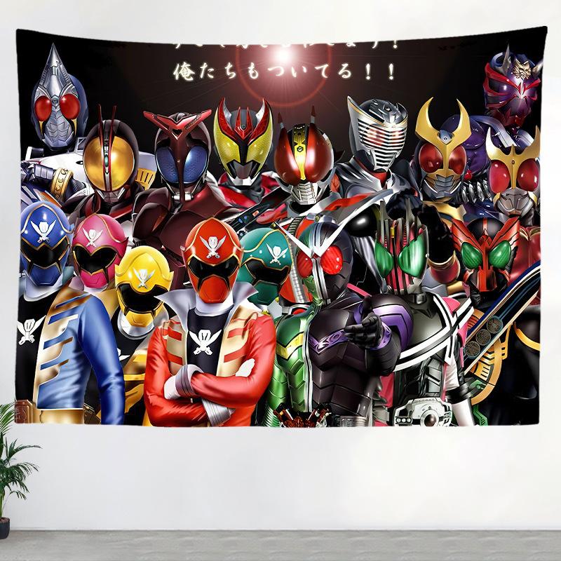 Fake Rider hanging clothspecial photography anime decorationstudent dormitory hanging blanketwall clothbirthday bedroom wall clothbackground cloth