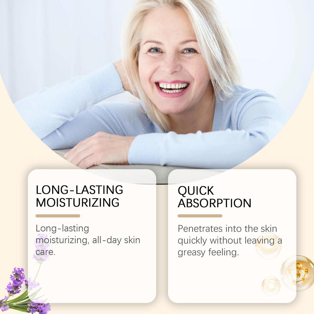 Lavender Magnesium Body Butter - en återfuktande kräm lämplig för torr hud, som avger en avslappnande doft, mild och icke-fet.