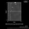 Four-Grid & Nine-Grid Card Album Refill Pages for Loose-Leaf Journals (A4/A5)