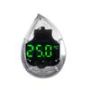 Fish Tank Thermometer Mini Small Electronic High-precision LED Hot Belt Fish Turtle Tank External Attached Aquarium Temperature Measurement