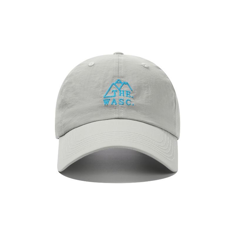 

Summer sunscreen sunshade thin baseball cap breathable quick drying outdoor sports mountaineering sunscreen soft top cap Adjustable серый