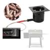 Strong Enamel Coated Fire Bowl Replacement Part For Numerous Pellet Cookers And Outdoor Grills