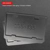 Motorcycle License Plate Frames Universal Mount Metal License Plate Holder Solid Style License Plate Holders Frame Black/Carbon