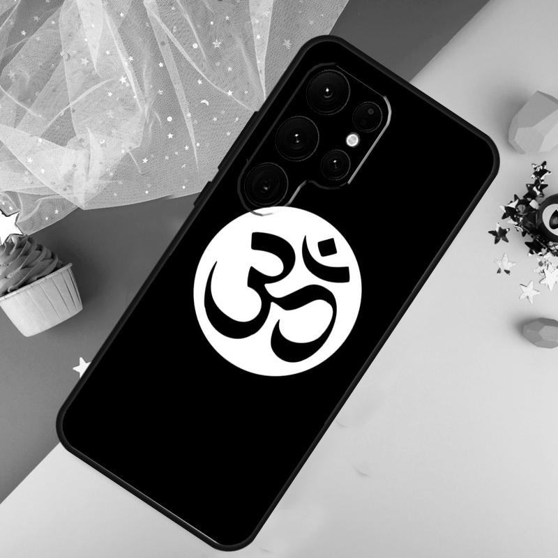OM Yoga GOA Zen Symbol Phone Case For Samsung Galaxy S26 S25 Ultra S23 FE S21 S20 S22 S24 Ultra S10 Plus Cover Coque