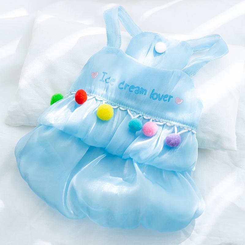 Pet Dress Cat Suspender Skirt Dog Clothes Summer Teddy Than Bear Universal Small Puppy Spring Summer Thin