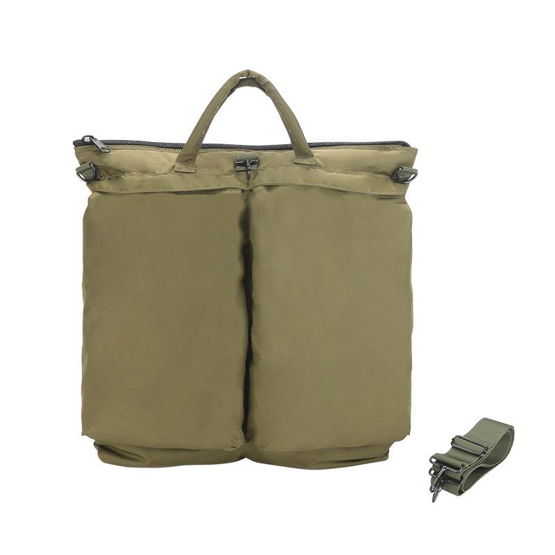 Fashionable and Casual Large Capacity Handbag, Computer Crossbody Bag, Niche Bag, Men s Crossbody Bag, Men s Bag армия зеленый