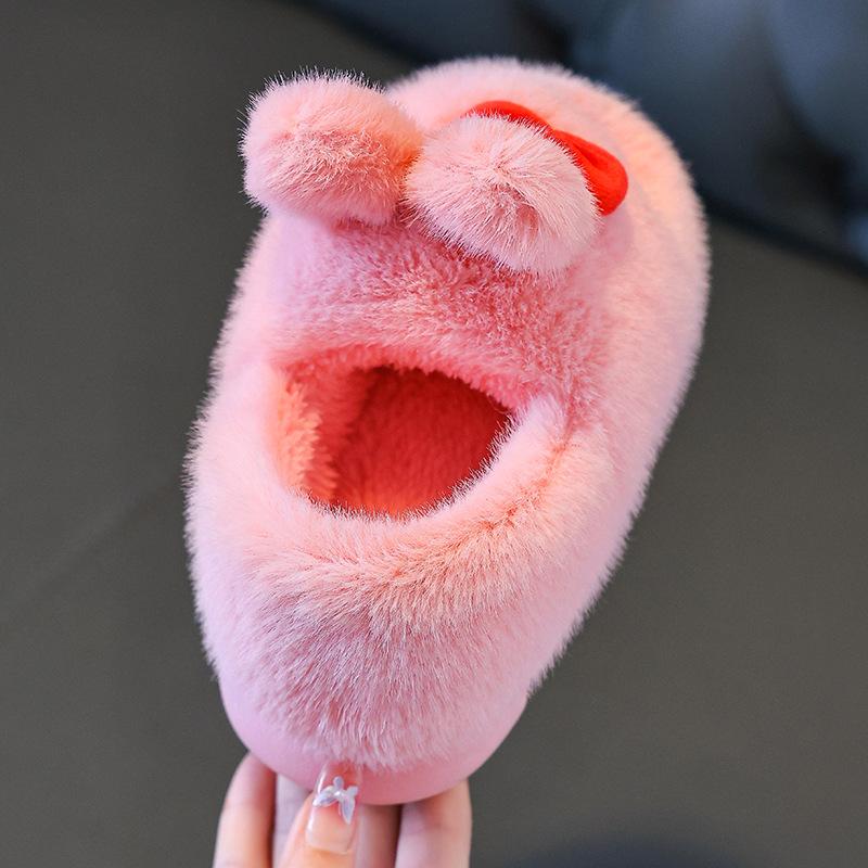 Children's Cotton Shoes, Girls' Cartoon Shoes, Baby Slippers