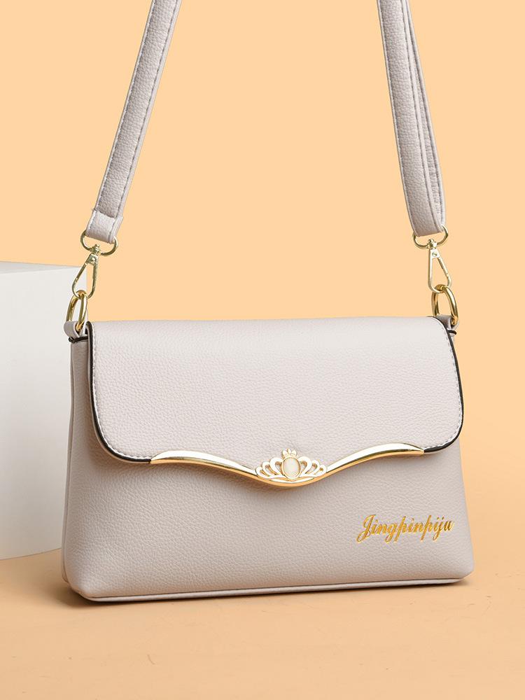 Women'S Trendy Fashion Mini Xiangling Grid Women'S Bag Strip Bag Super Fire Shoulder Messenger Bag Is Now