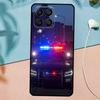 Police Cars Light At Night For Samsung Galaxy M21 M31 M11 M13 M33 M53 M16 M06 M12 M14 M15 M35 M55 M34 M54 M32 M52 Case