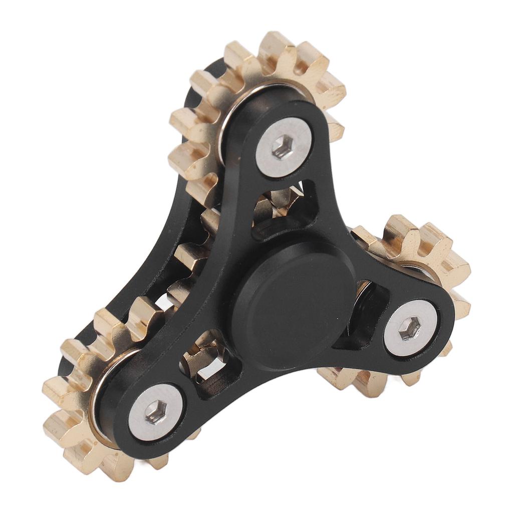 4 Gears   Bearing Toy Stress Reducer Anxiety Game Brass   Bearing Toy for Kids Adult