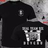 Nieuw Special Forces NSWDG SEAL Team 6 DEVGRU Squadron Korte Mouw T-shirt Grafische T-shirts Streetwear Grafische T-shirts