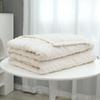 Autumn and Winter New High-gram Single-layer Double-sided Jacquard Tafu Fleece Shu Cotton Fleece Multi-functional Blankets