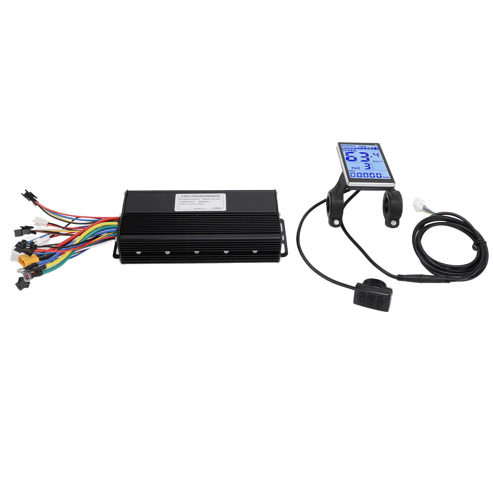 M5 Fiets LCD Display, 3 Modi Sinus   Controller 36V 48V 52V 40A Voorkomt Omkeren Motor voor Mountainbike voor Borstelloze Motor