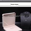Flocked Jewelry Box for Necklace, Rings, Bracelets & Earrings - 4-Piece Set