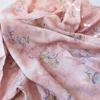 Chinese Style Floral Tencel Linen Fabric Lightweight Printed Cloth for Hanfu Cheongsam Dress Anti Mosquito Pants Garment Mater