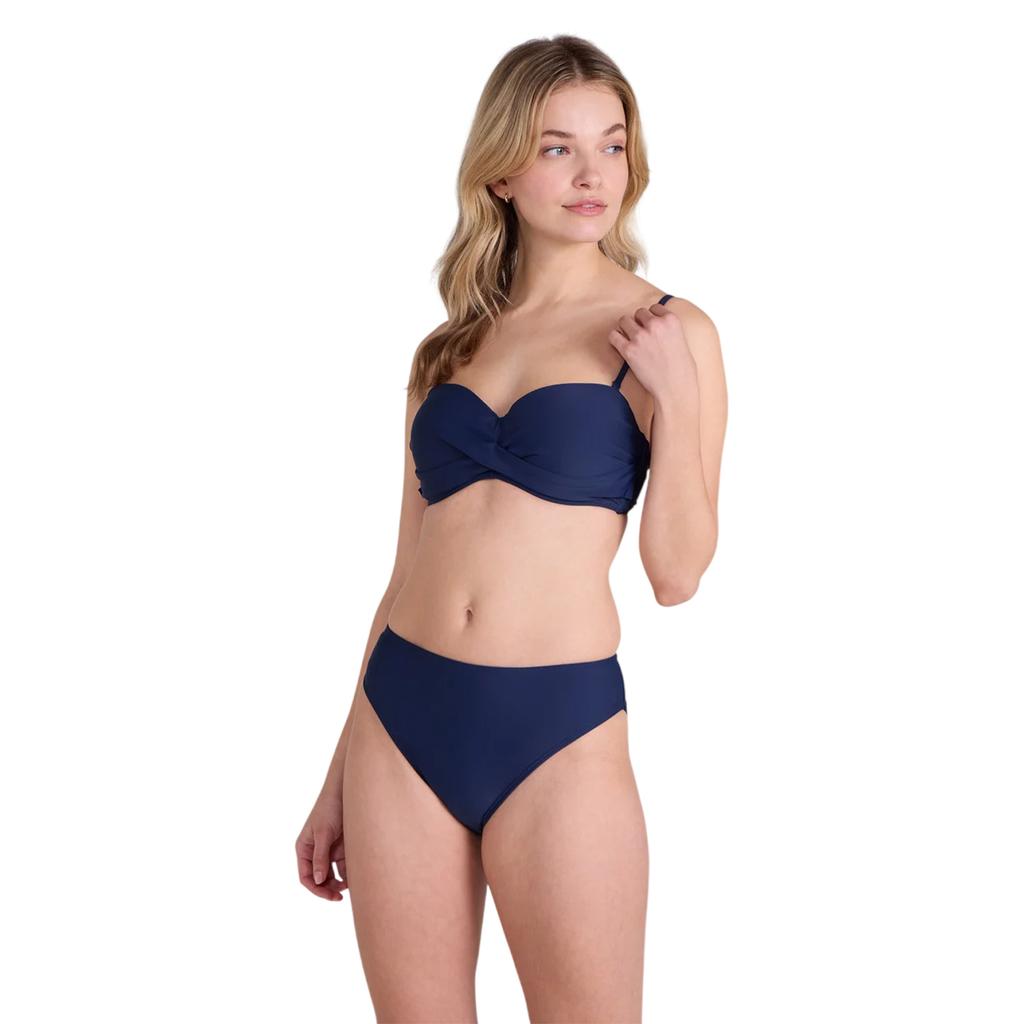Animal Womens/Ladies Docks Plain Bandeau Bikini Top