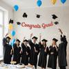 Reusable Graduation Party Banner Garland Party Scene Prop  Party Decorations