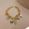 2024 Trendy Freshwater Pearl Bracelet: Simple, Elegant European & American Style Jewelry