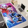 Mouse Pad Large Rubber Mouse Pad with Lock Edge Computer Gamer HD Street Fighter Printing Desk Pad Keyboard Pad