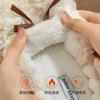 Women's Plush Slippers - Bow Detail Winter House Shoes, Ultra-Soft Non-Slip Indoor Slippers for Home Maternity Comfort