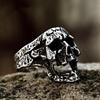 Multi Style Gothic Skull Rings for Men's Punk Hip Hop 316L Stainless Steel Ring Biker Talisman Retro Jewelry Gift Dropshipping