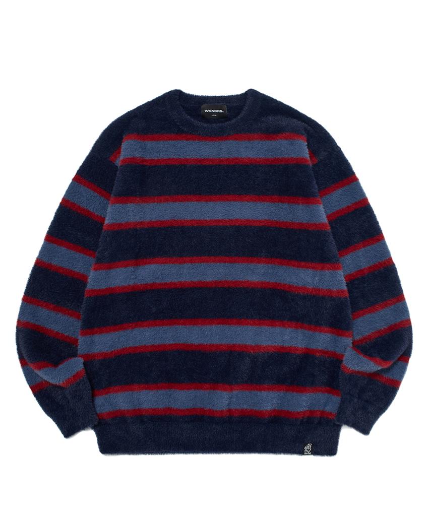 WKNDRS Striped Knit Sweater (Navy)