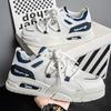 2025 Summer Men's Shoes New Breathable Little White Shoes Men's Trend Versatile Low-top Sports Shoes Casual Board Shoes Trendy Shoes