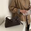 New Retro Cowhide Single Shoulder Underarm Women's Bag, Leather Casual Crossbody Bag, Large Capacity Commuter Women's Bag