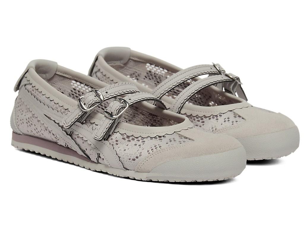 1182A705-020 Onitsuka Tiger MEXICO 66 TGRS OYSTER GREY OYSTER GREY (Women s) 8W