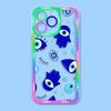 Lucky Eye Blue Evil Eye Phone Case For IPhone 17 16e 16 15 14 13 12 11 Air Pro Max X XR XSMax 7 8 Plus Clear Soft Back Cover