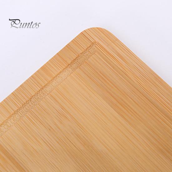 Bamboo Cutting Board Thickened Double-Sided Chopping Board for Meat And Vegetables Kitchen Chopping Panel with Vertical Storage Anti-Mildew Fruit