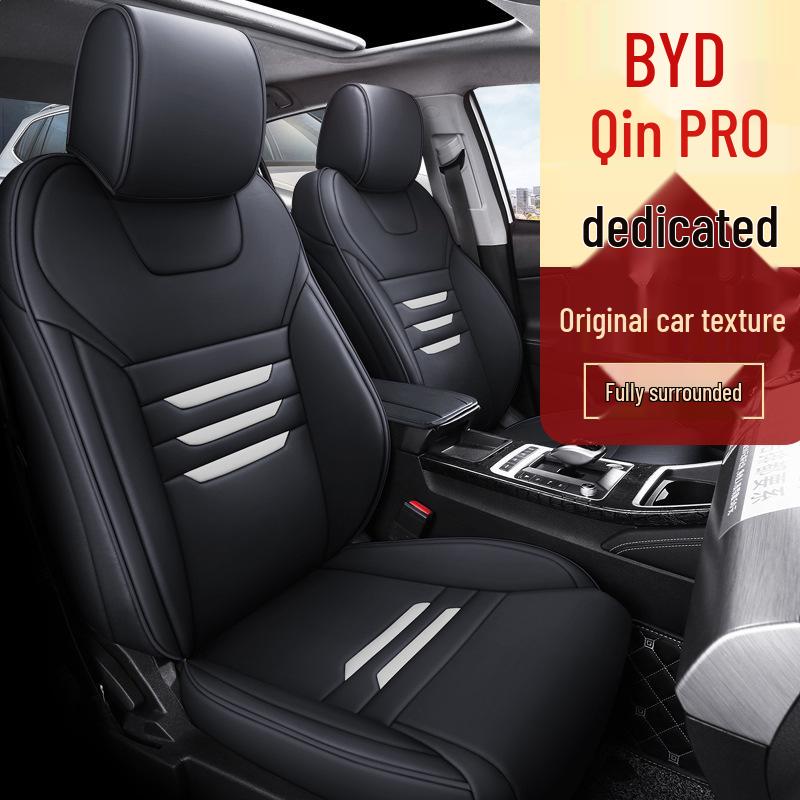 LS Custom Full-Coverage Car Seat Cushion for BYD Qin Pro - All-Season Sport Design