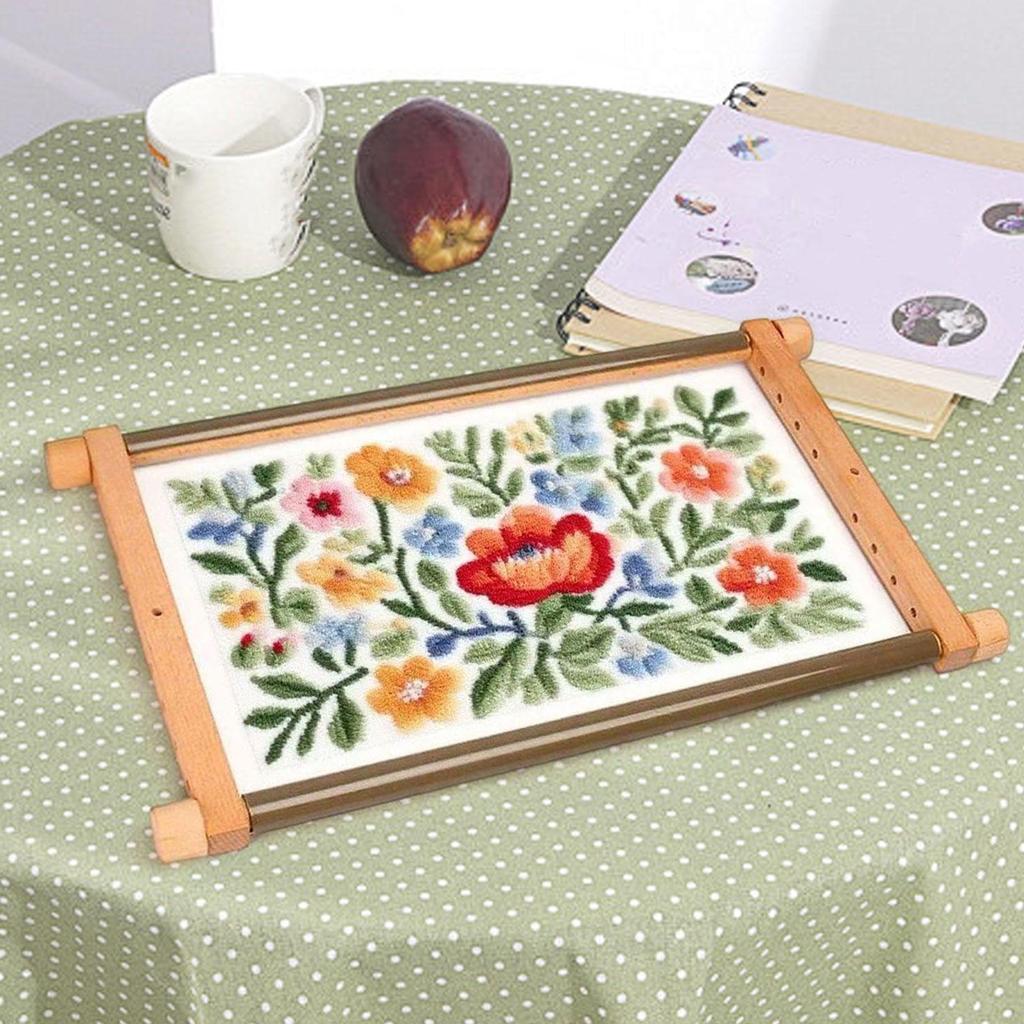 Cross Stitch Frame Adjustable Embroidery Stand for Sewing Crafts Beadwork