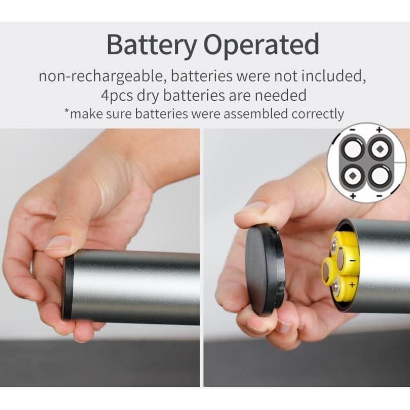 Automatic Wine Opener Electric Corkscrew:Battery Operated Wine Bottle Opener with Foil Cutter in Home Kitchen Party Bar Outdoor