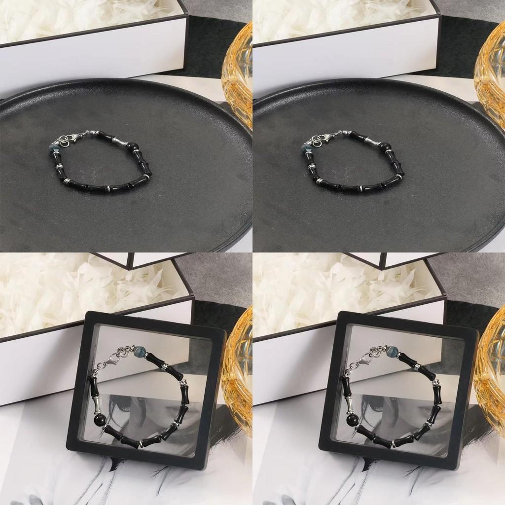 Unique Design Fashion Bracelet For Travel Souvenirs Elegant Black Bamboo Style