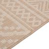 Flatweave Outdoor Rug, 200X280 Cm, Brown Stripes