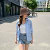 Women Hat Breathable Hollow Pure Color Summer Basin Design Fisherman Hat Outdoor