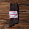Ami Haki Retro Pamuklu Orta Boy Çoraplar - Unisex Sonbahar/Kış Stili