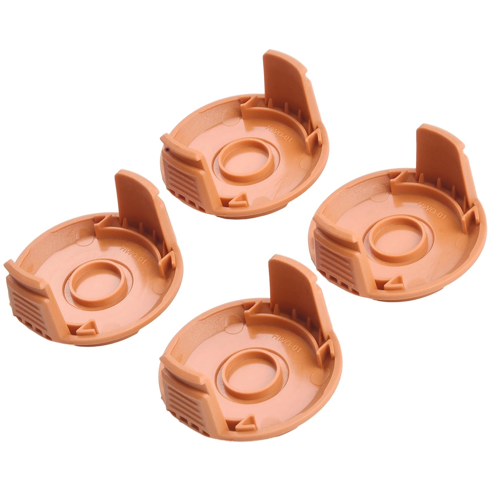 

4Pcs Plastic Trimmer Spool Line Cap Cover Replacement For Worx String Trimmer WG150, WG151, WG152 Garden Power Tools Accesories CHINA