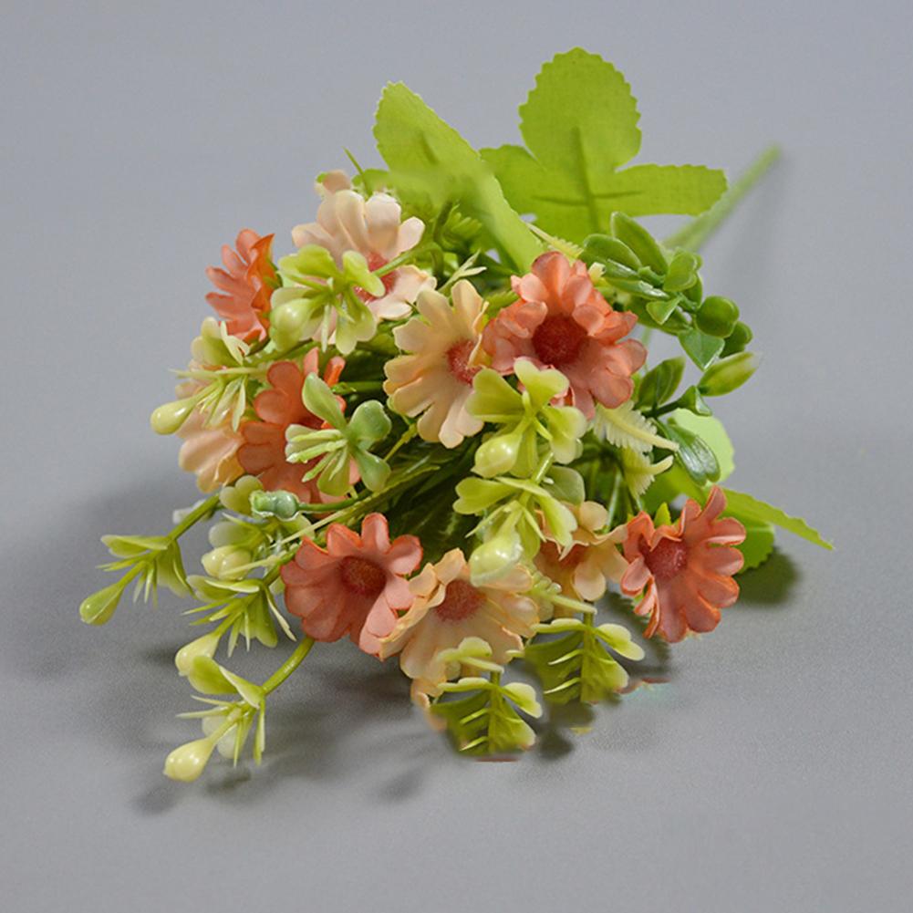 Bouquet Artificial Flowers Feature Head Package Contents Pastoral Silk Flower Chrysanthemum Pastoral Decoration