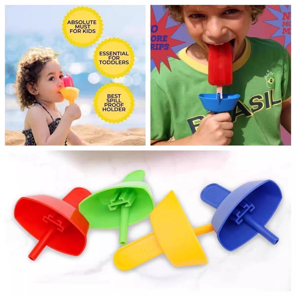 Kid's Leak-Proof Popsicle and Ice Cream Holder Mold