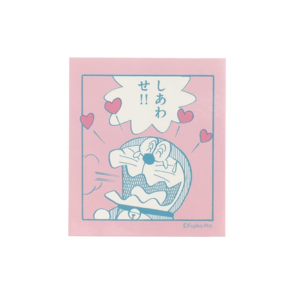 Green Flash Doraemon Sticker Pink DG-342