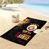 Galatasaray Edge Print Beach Towel, Large Soft Quick Dry Towel for Beach Camping Swimming
