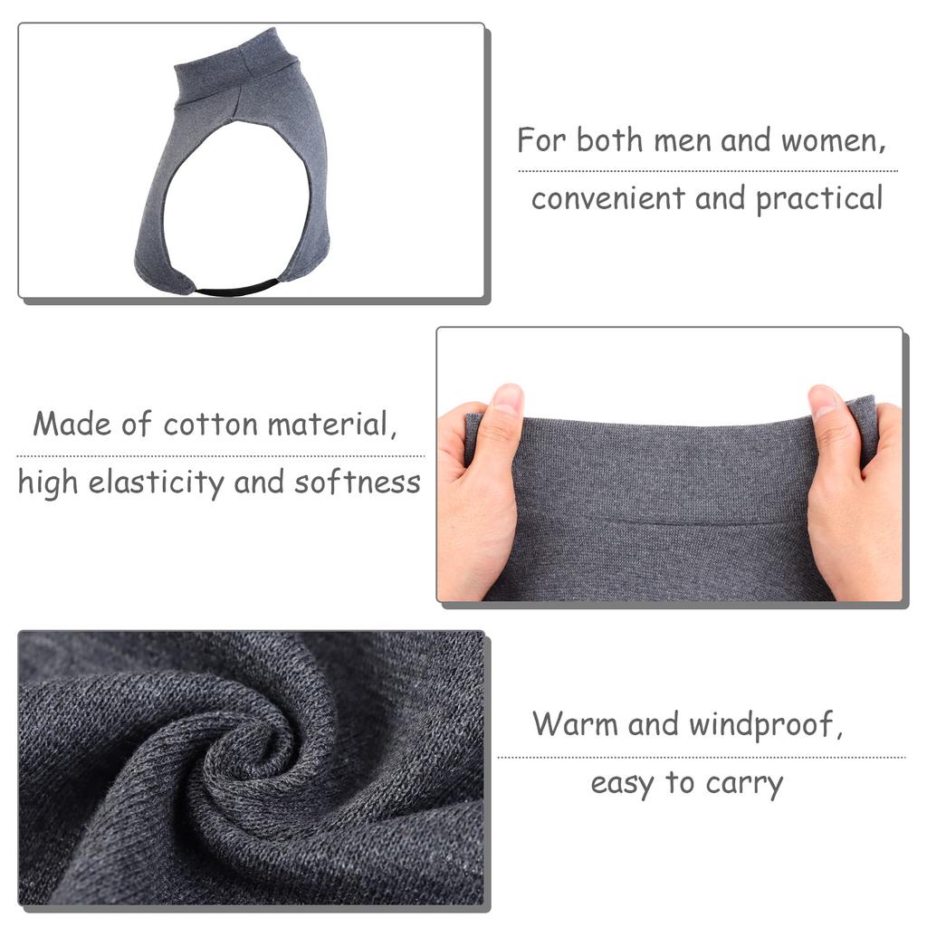 4 Pcs Fake Turtleneck Dickey Detachable Collars 16 Inch Half Top Mock Blouse