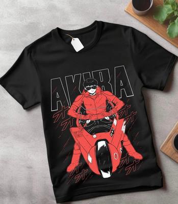 AKIRA T-Shirt Manga Anime Kaneda Tetsuo Katsuhiro Otomo Neo Tokyo Tee Gift