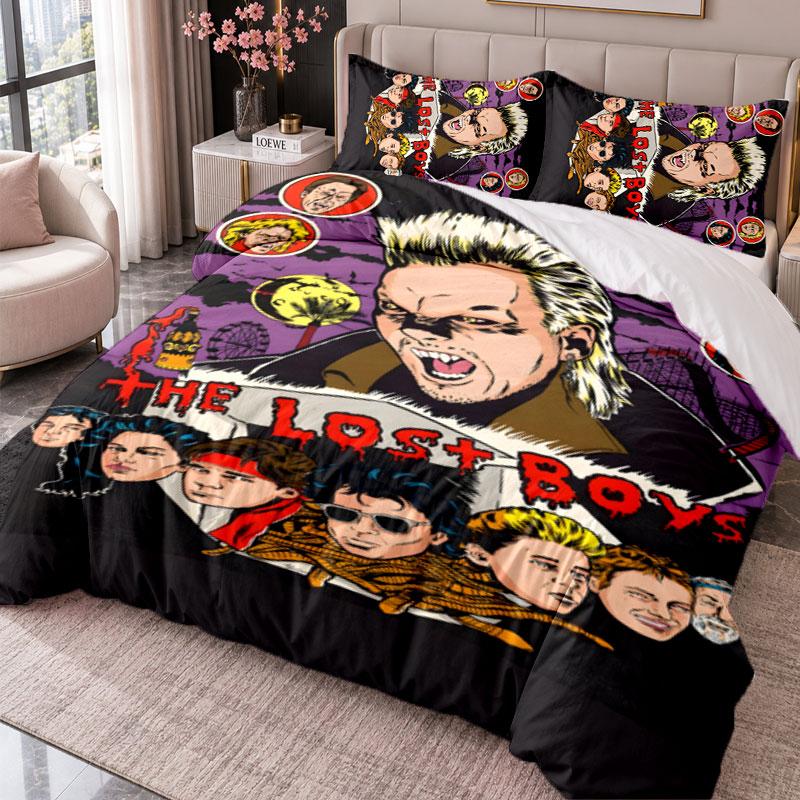 The Lost Boys 3Pcs Bedding Set Duvet Cover With Two Pillowcases For Bedroom Home Decoration