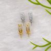 S925 Sterling Silver Pin Buckle Jade Pendant Clasp for DIY Necklace