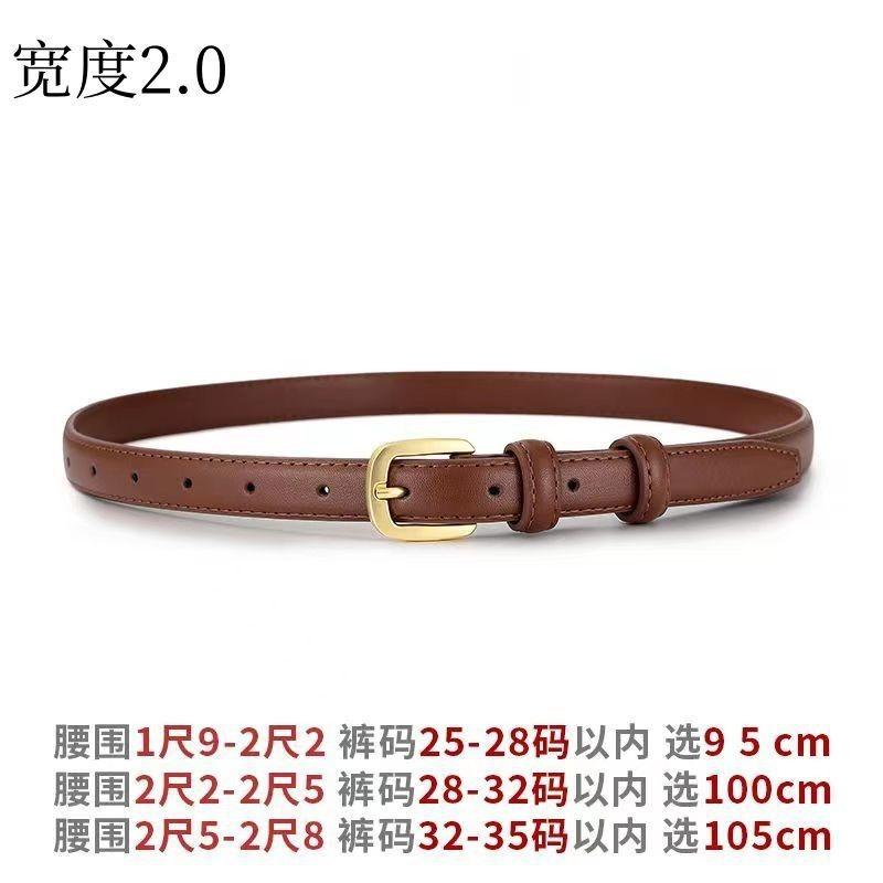 Trendy Ladies Casual Belt Featuring Chic Simple Style With Adjustable Sizes Available