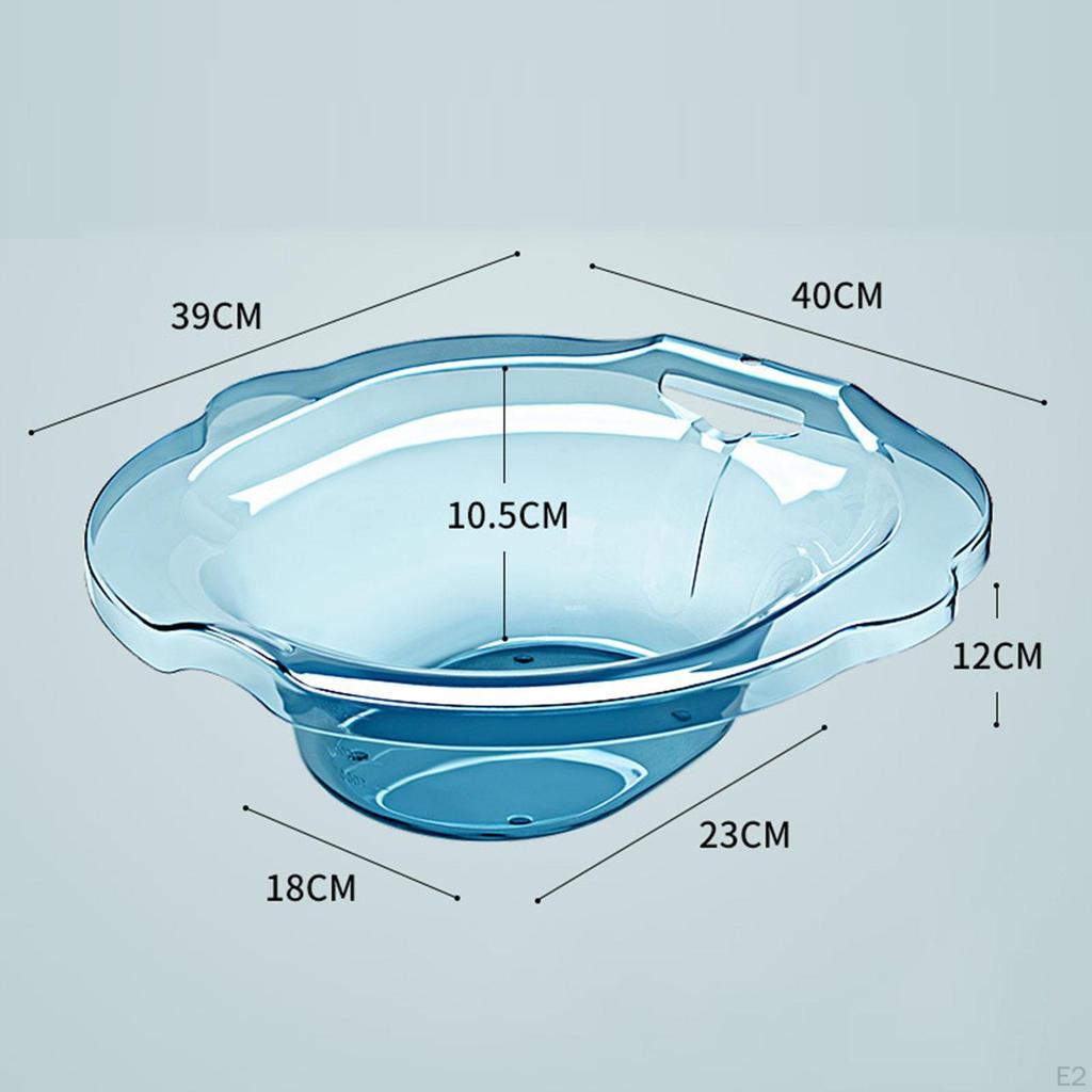 Koupelnový toaletní bidetový protipovodňový pánev pro namáčení perinea Instalace na závěsnou přenosnou pro dospělé