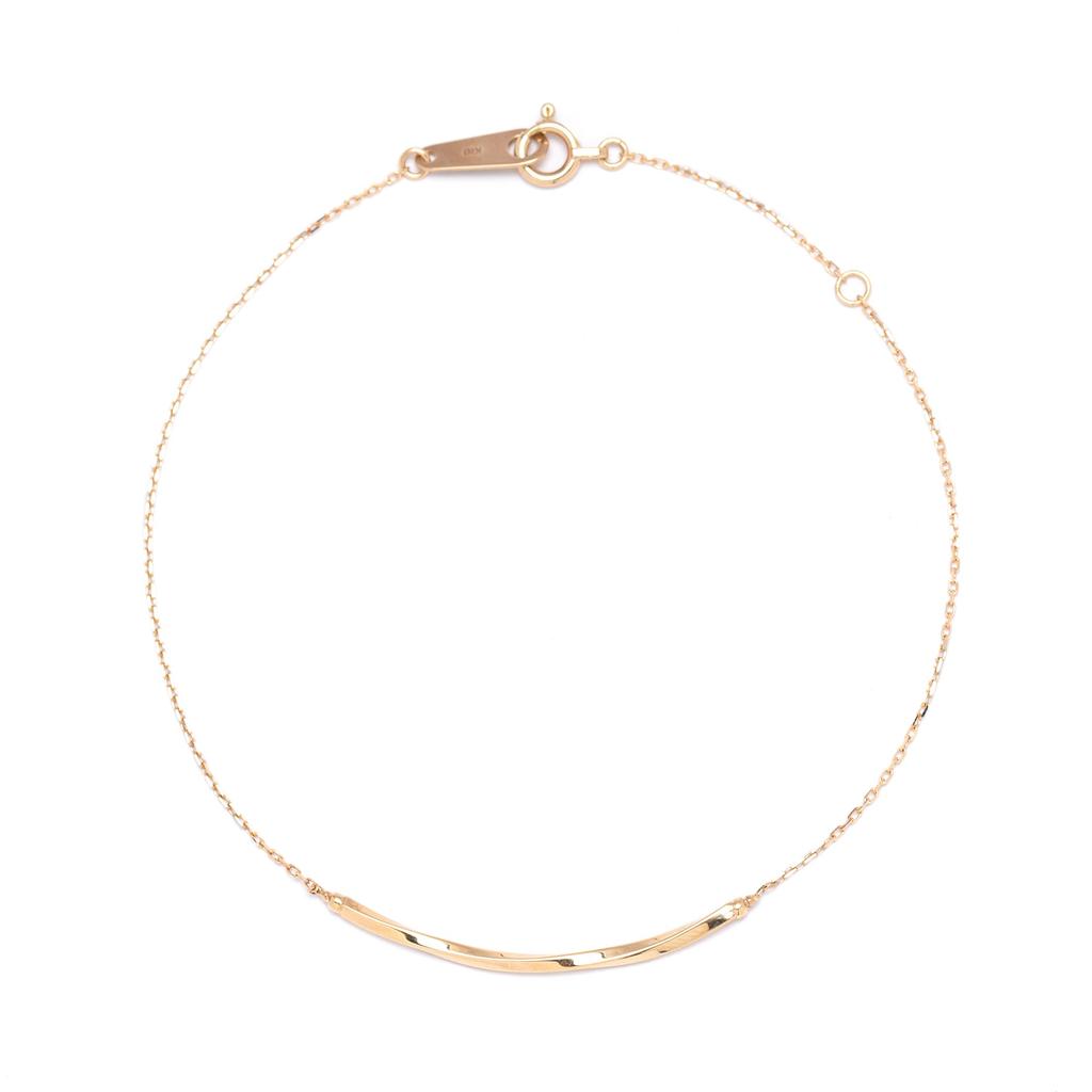 K10 yellow gold bracelet [Estelle] WEB-limited 0502-0492-0019-0000